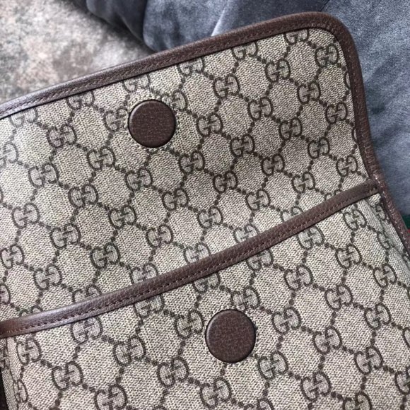 Gucci GG Belt Shoulder Bag Grey - Picture 6 of 7